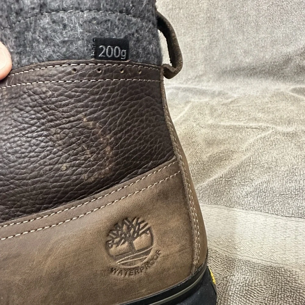 Timberland‎ Schazzberg Boots Men's 12 Mid Waterproof Insulated Climapath Vibram